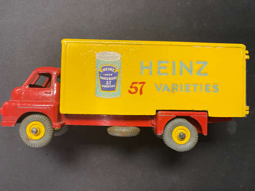 DINKY TOYS 923 Big Bedford Van (Heinz) Good Original Box  - LOW START VALUE R4200!
